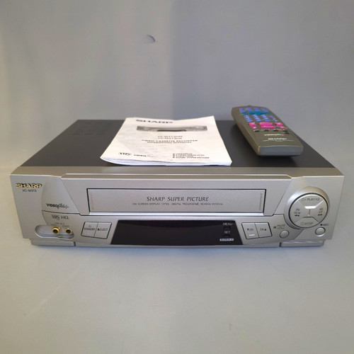 Sharp m313 vhs vcr video - sharp,