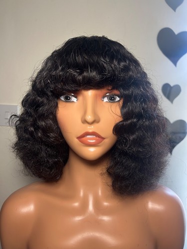 Human hair sdd fringe curly - sdd,