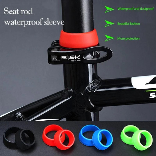 Bike seat post rubber - , ring