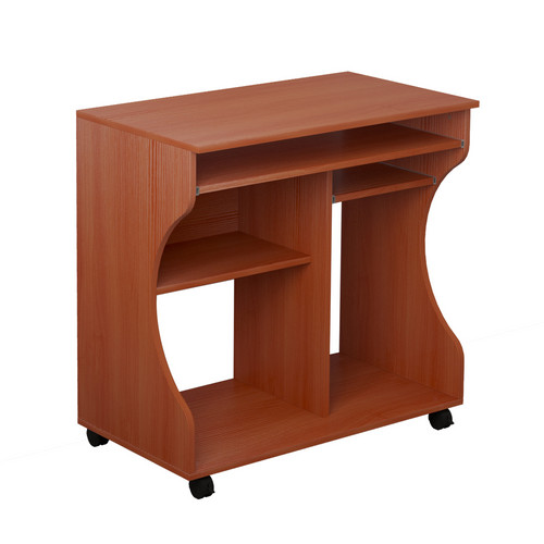 Homcom computer desk cherry - homcom,