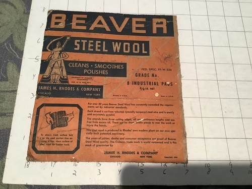 Vintage 1944 beaver steel - 1944,