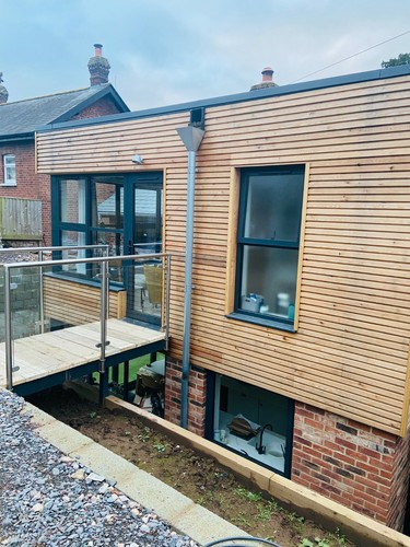 Siberian larch cladding dobule - larch,