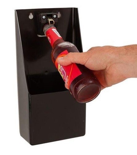 Bottle opener and catcher - bottle,