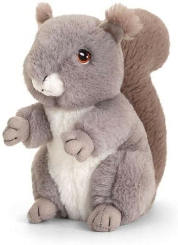 Grey squirrel plush - squirrel,