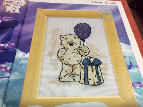 Lickle ted cross stitch - lickle,