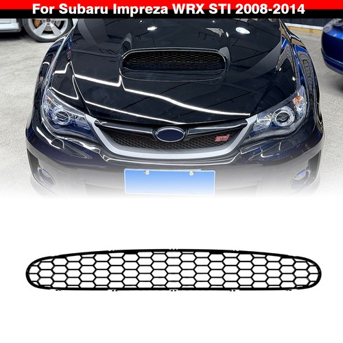 Front hood vent scoop mesh - front,