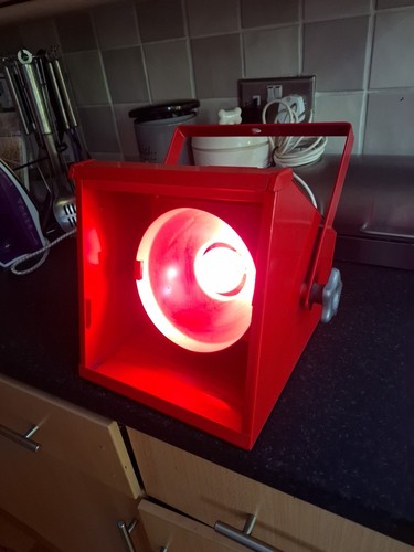 Vintage circa 1950s - 1950s, red