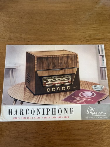 Marconiphone marconi targ - marconiphone,