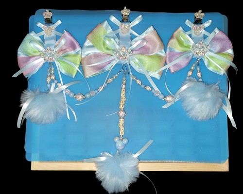 Rainbow pram charm - rainbow,