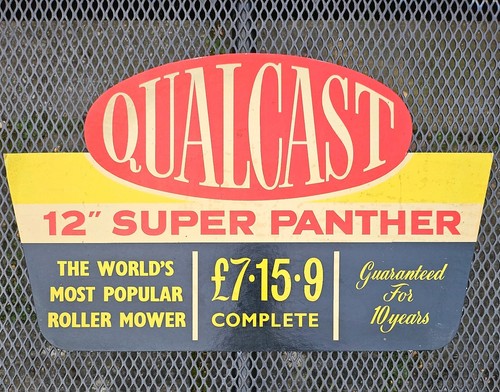 Vintage lawnmower qualcast - lawnmower,