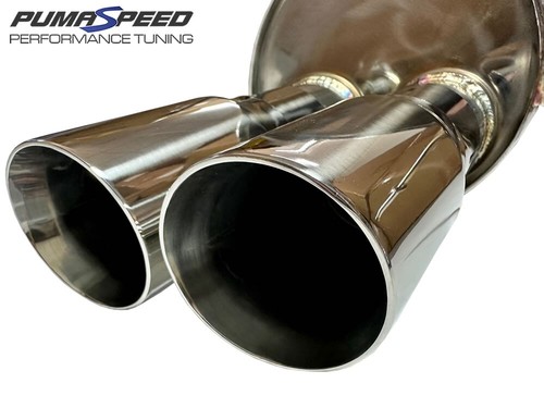 Stainless cat back - back, exhaust