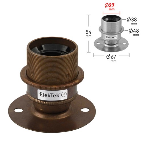 E27 lamp holder batten - e27,