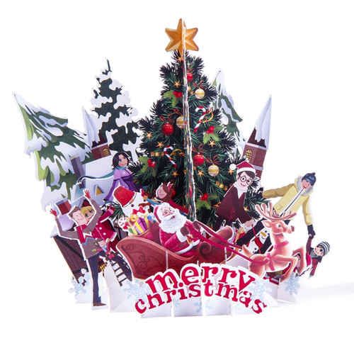 New christmas pop greeting - new,