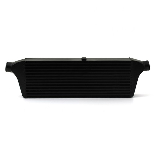 Black front mount intercooler - black,
