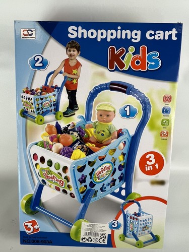 Kids shopping trolley cart toy - trolley,