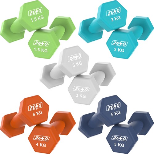 Neoprene dumbbells weights - dumbbells,