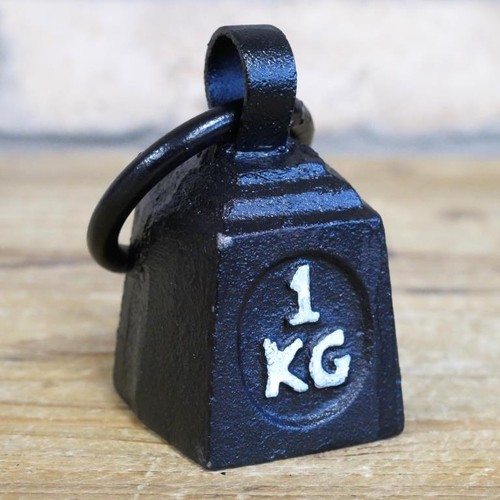Cast iron paperweight 1kg ring - iron,
