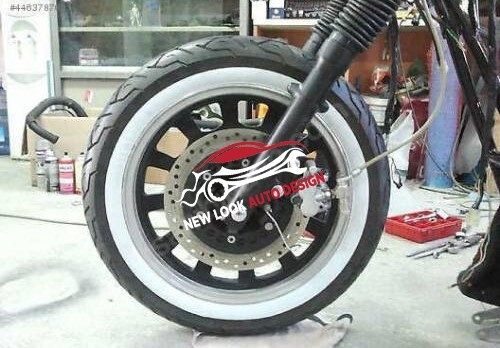 Inch white wall motorbike - 16",