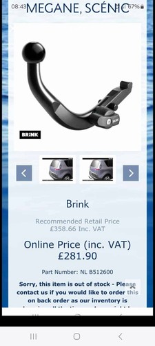 Renault scenic tow bar - tow,