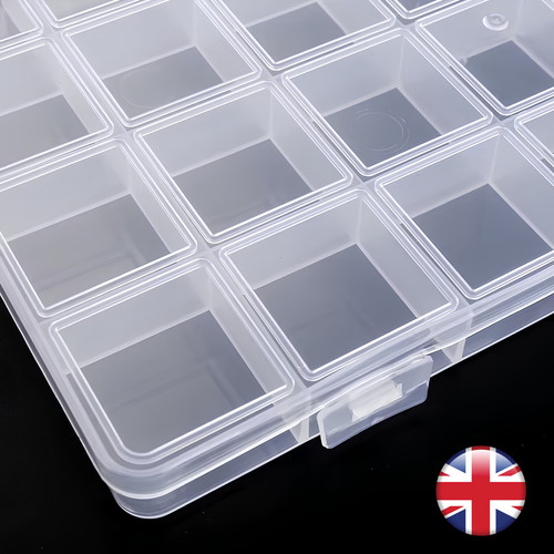 Plastic jewelry storage box - plastic,