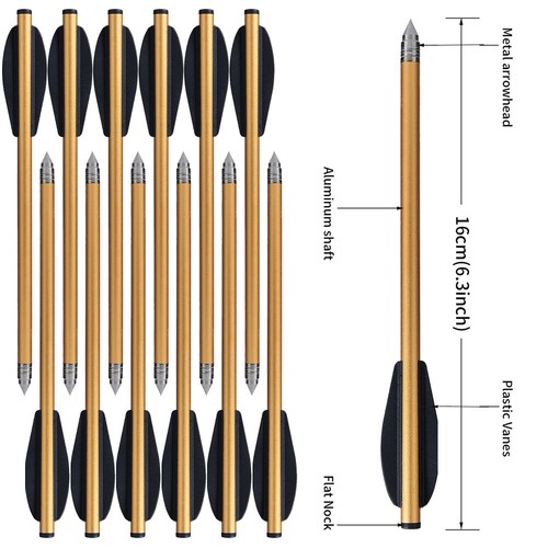 Aluminium bolts arrows - 6.3",