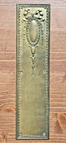 Genuine antique brass door - genuine,