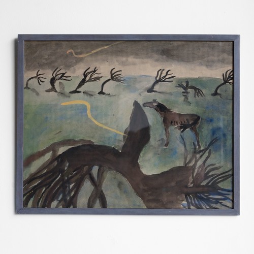 Moody moorland horse - moorland,