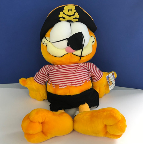 Vintage garfield plush wearing - vintage,