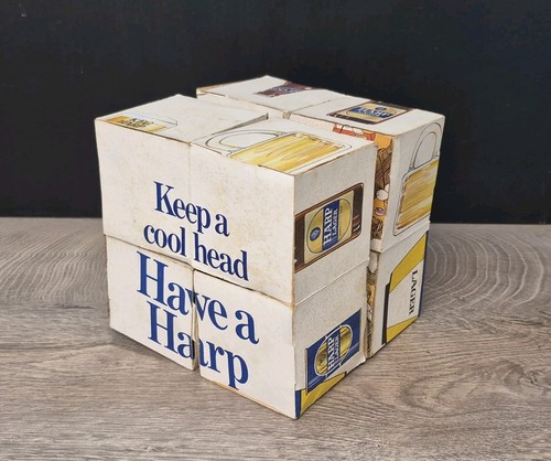 Vintage harp lager advertising - vintage,