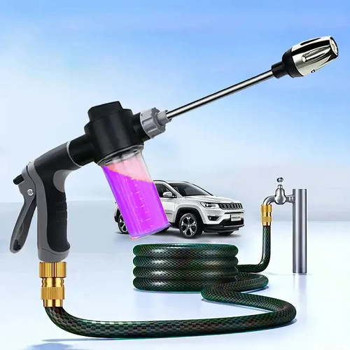 High pressure car - pressure, water