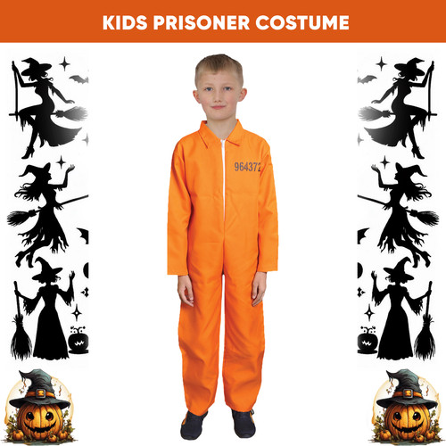 Kids prisoner costume - prisoner,