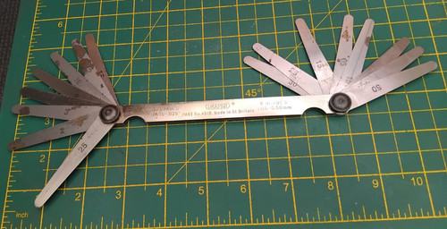 Vintage draper feeler gauge - vintage,