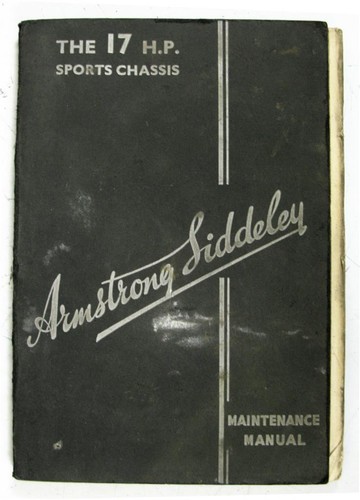 Armstrong siddeley 17hp sports - siddeley,