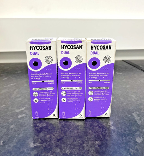 Hycosan dual eye drops - 3x,