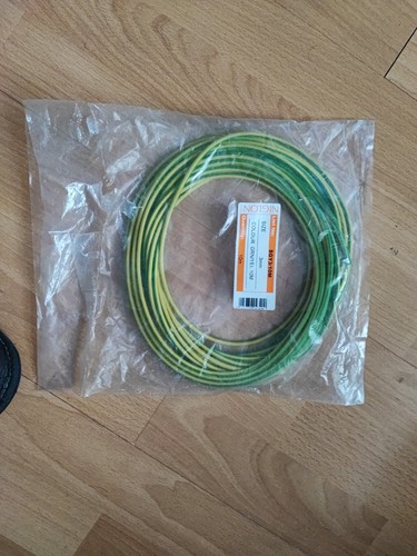10m pvc earth sleeving green - 10m,