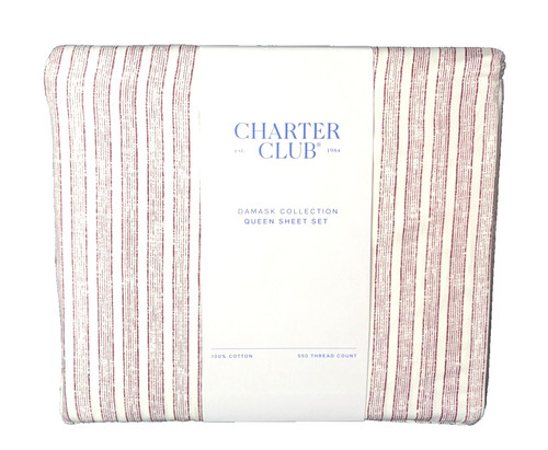 Charter club candy stripe - charter,