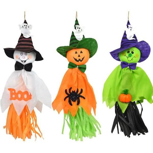 Pack scarecrow horror ghost - 3-pack:,