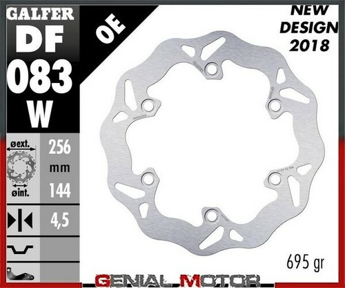 Galfer front brake disc wave - galfer,