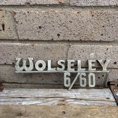 Wolseley vintage chrome - wolseley,