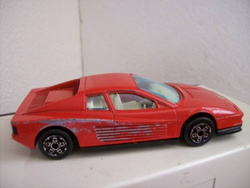 Ferrari testarossa burago - ferrari, 1:43