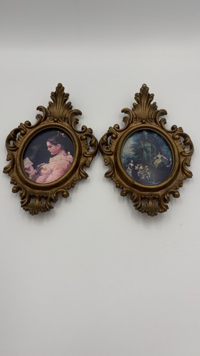 Vintage ornate frames with - 2,