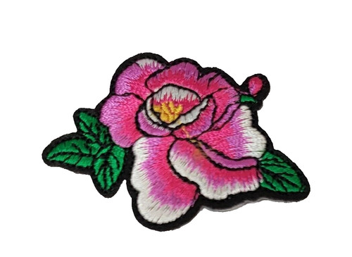 Fuchsia white embroidered - fuchsia,