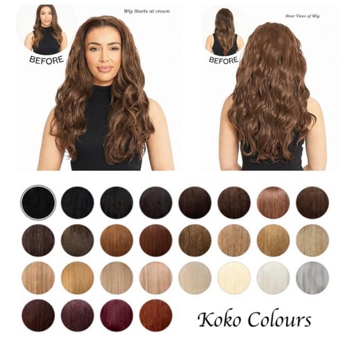 Koko half wig beach wave - koko,
