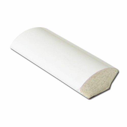 White 12mm window - white, plastic