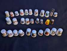 Lot of 30 Vintage Thimbles