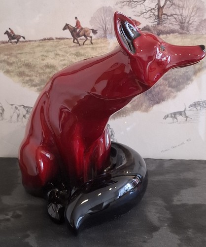 Large royal doulton flambe - large,