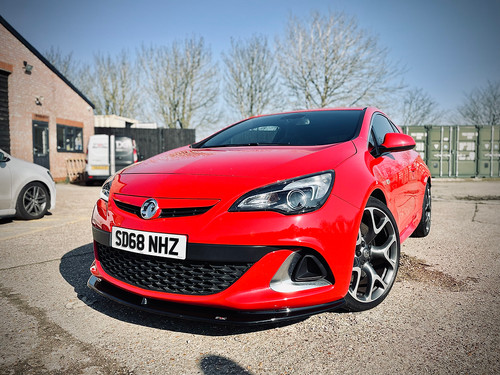 Trc vauxhall astra vxr - vxr, front