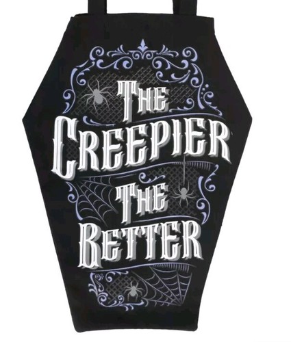 Coffin shaped tote bag - coffin,