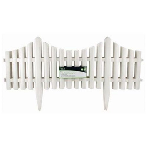 White plastic wooden effect - 4,