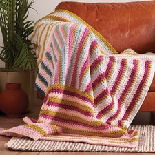Bernat® Wave of Phase Blanket Crochet Kit